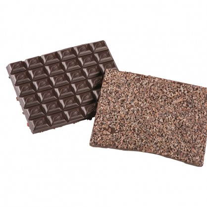 Chocolat Noir Eclats de Fèves de Cacao par 100 grs