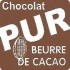 Tablette chocolat noir 100% cacao