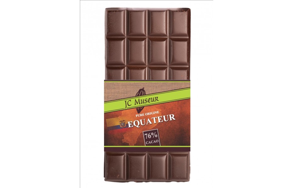 Napolitains Chocolat Noir BIO - Équateur 85% Cacao - Shoukâ