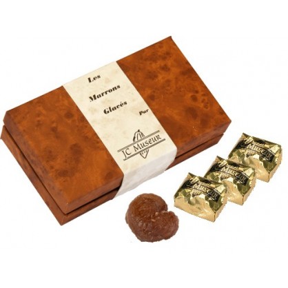 Marrons glacés coffret de 23